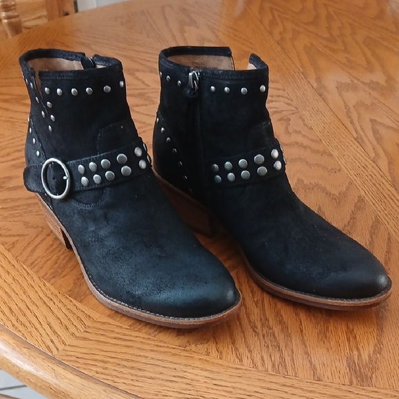 Sofft Shoes - Sofft Black Studded Ankle Booties